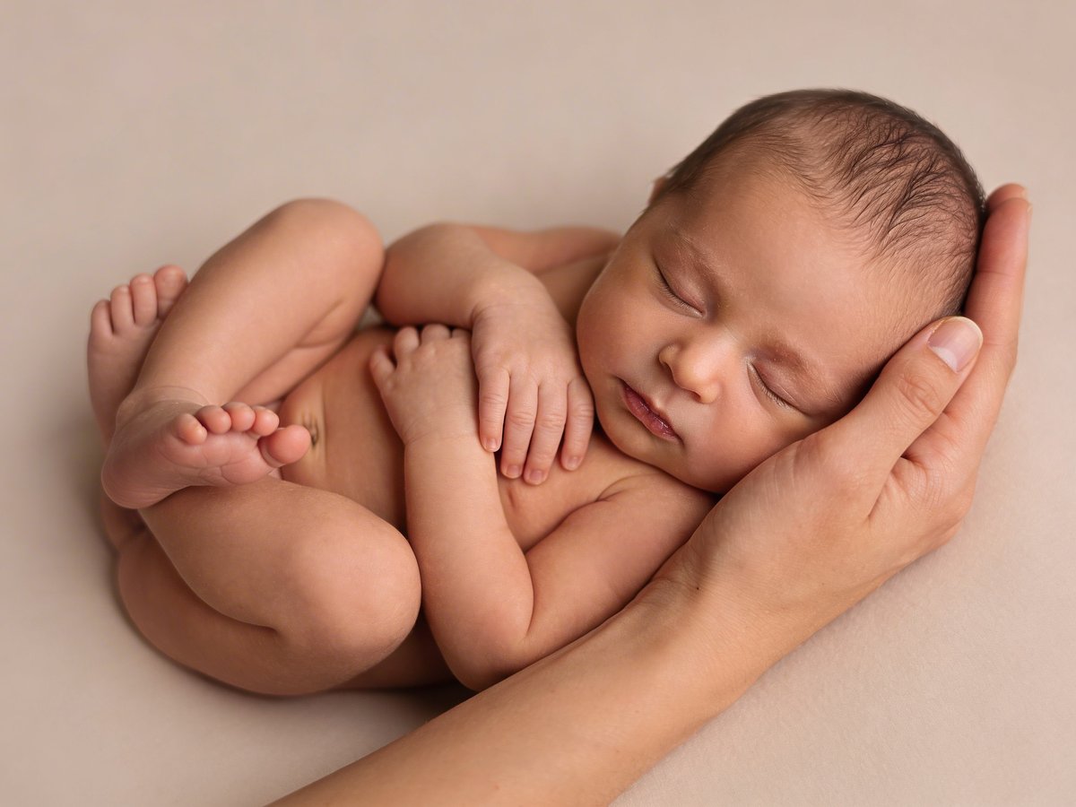Poses sécuritaires pour nouveau-né avec soutien approprié de la tête et du corps